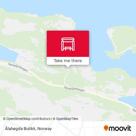 Ålahøgda Butikk map