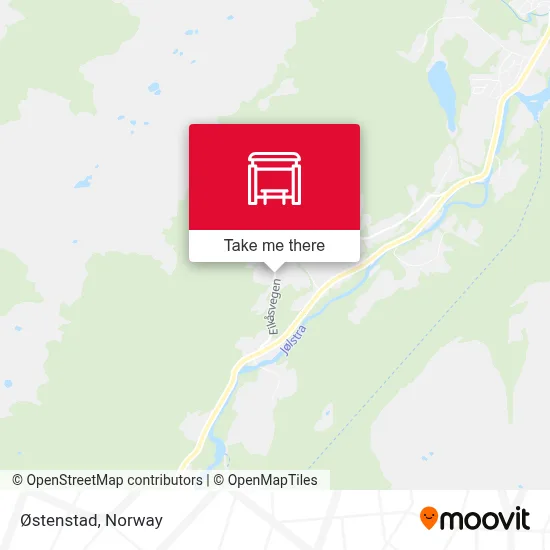 Østenstad map