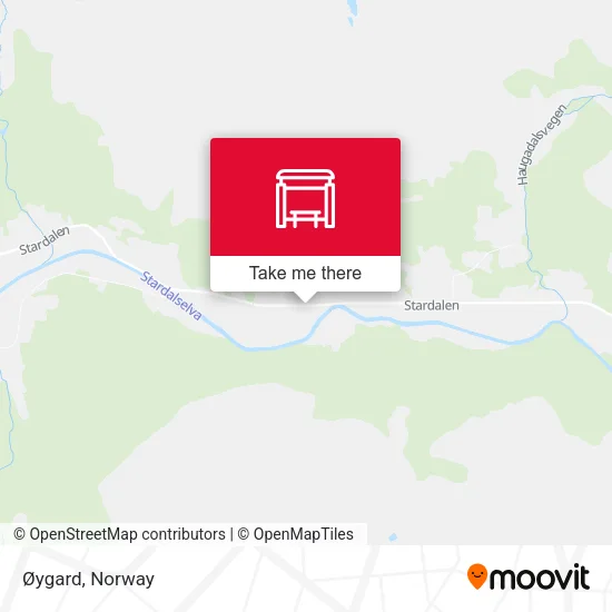 Øygard map