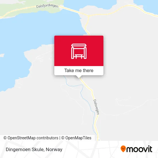 Dingemoen Skule map