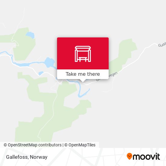 Gallefoss map