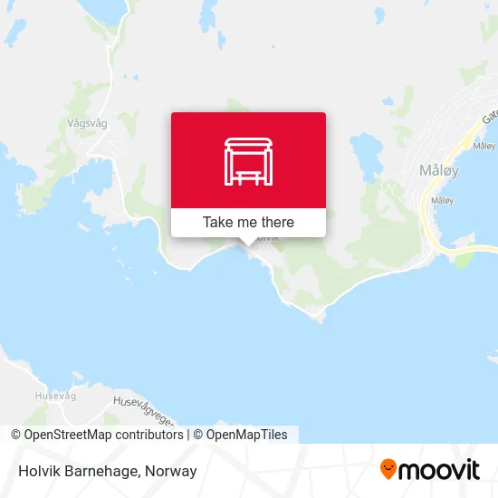 Holvik Barnehage map