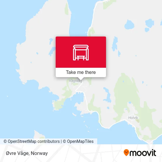 Øvre Våge map