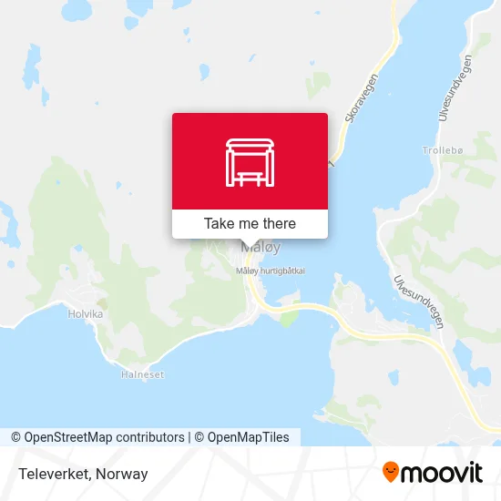 Televerket map