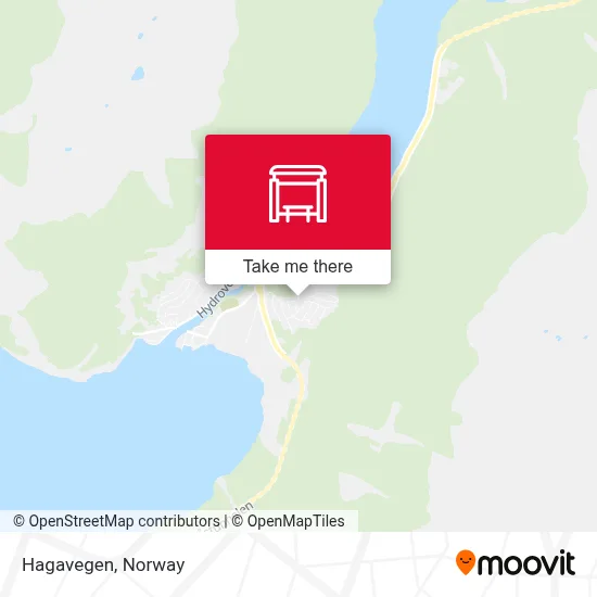 Hagavegen map