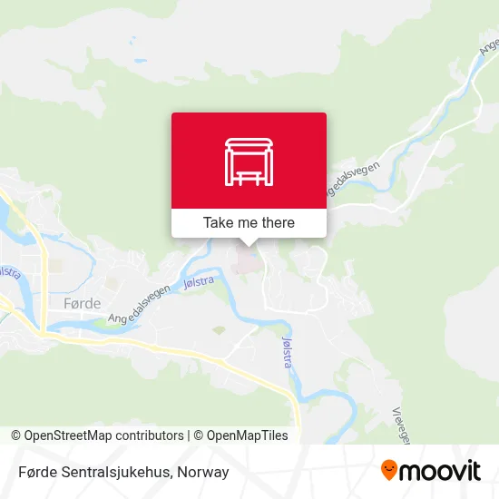 Førde Sentralsjukehus map