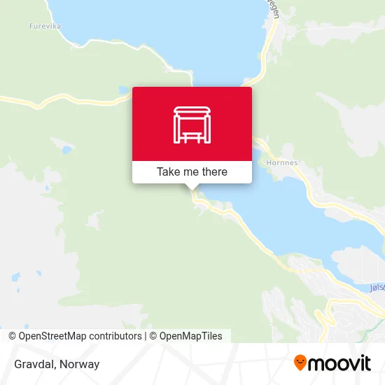 Gravdal map