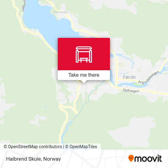 Halbrend Skule map