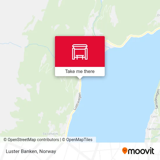 Luster Banken map