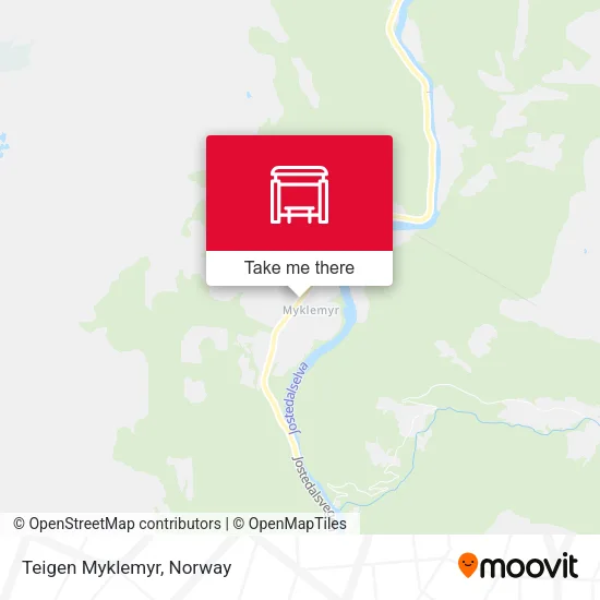 Teigen Myklemyr map