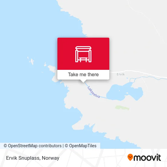 Ervik Snuplass map