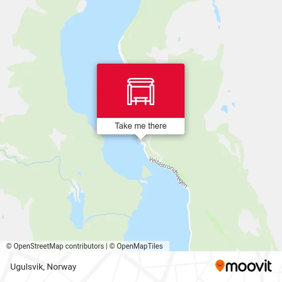 Ugulsvik map