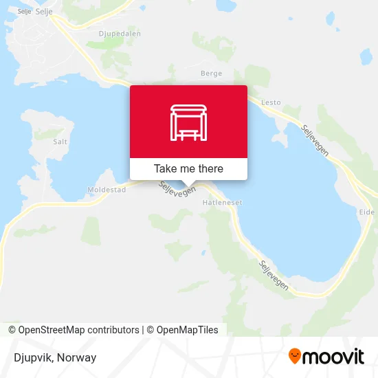Djupvik map