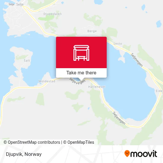 Djupvik map