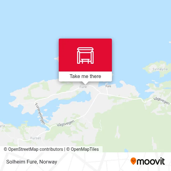 Solheim Fure map