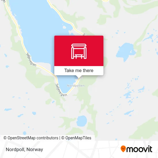 Nordpoll map
