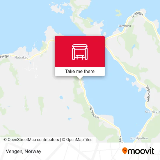 Vengen map