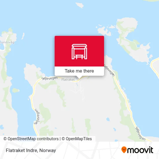 Flatraket Indre map