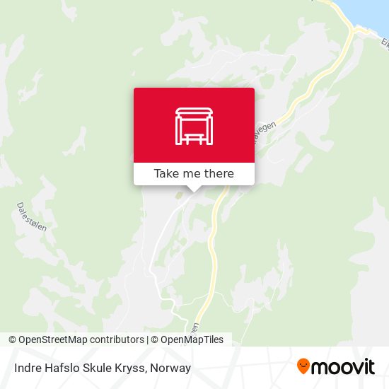 Indre Hafslo Skule Kryss map