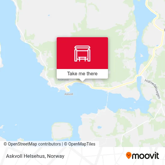 Askvoll Helsehus map