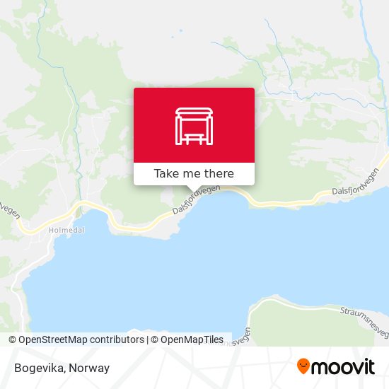 Bogevika map