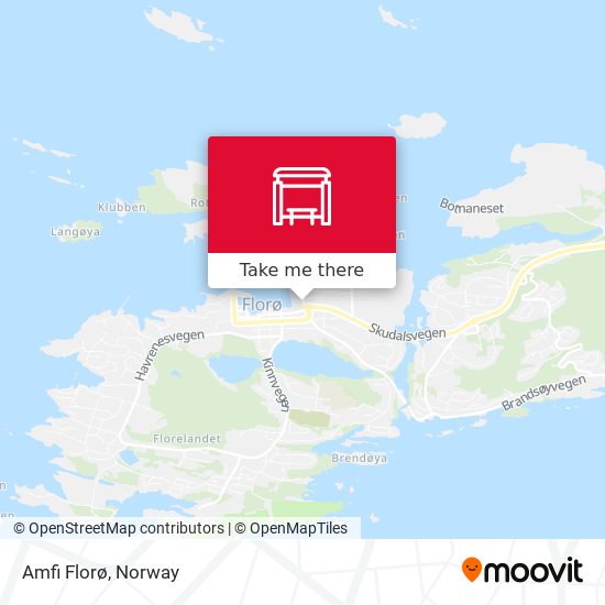 Amfi Florø map