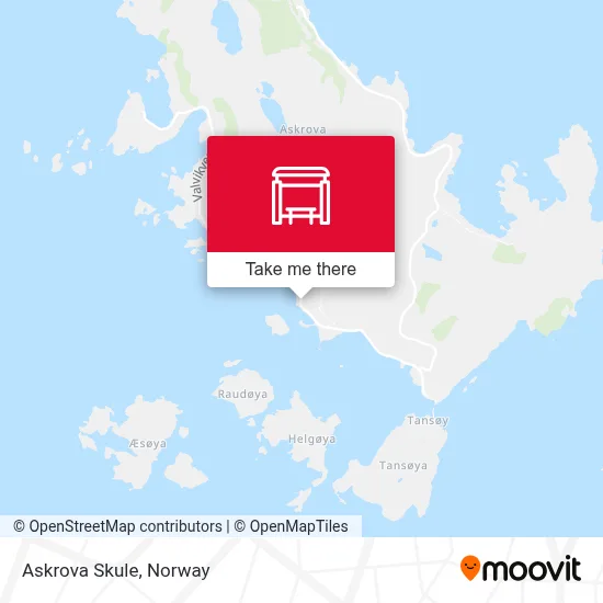 Askrova Skule map