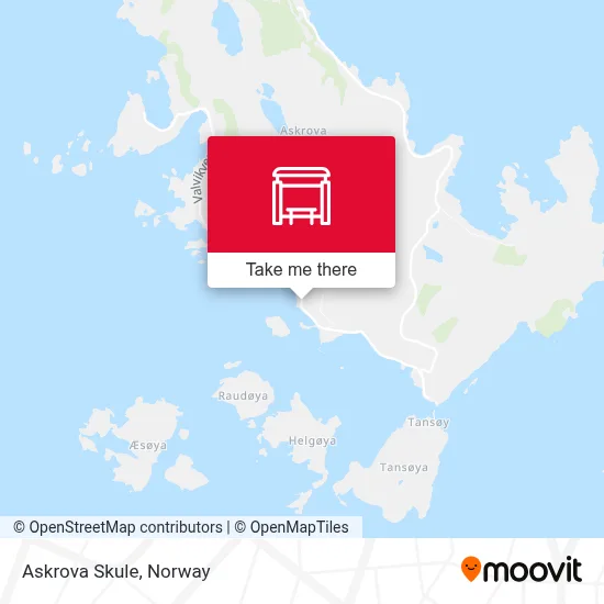 Askrova Skule map
