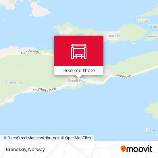 Brandsøy map