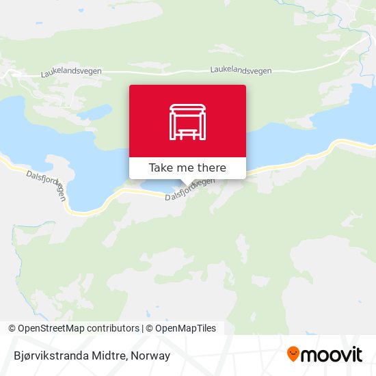 Bjørvikstranda Midtre map