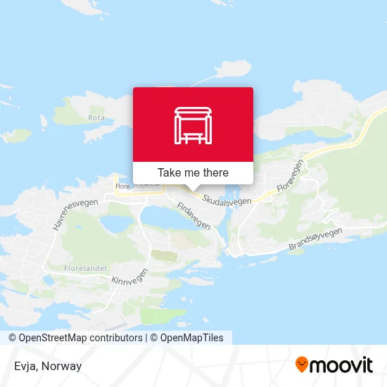 Evja map