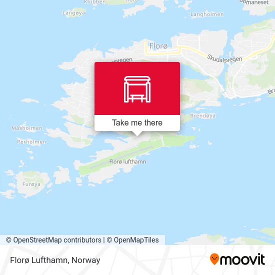 Florø Lufthamn map