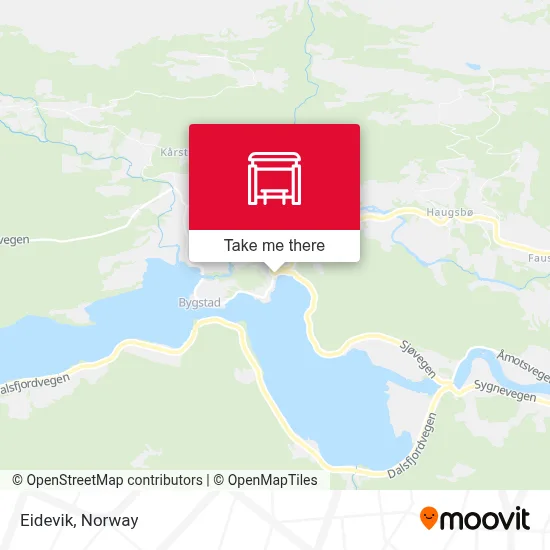 Eidevik map