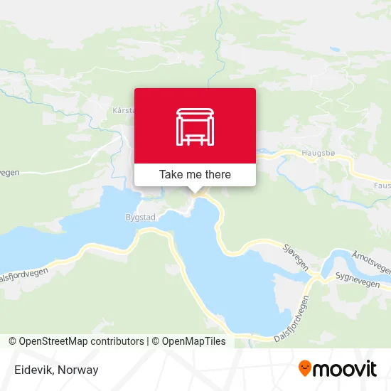 Eidevik map
