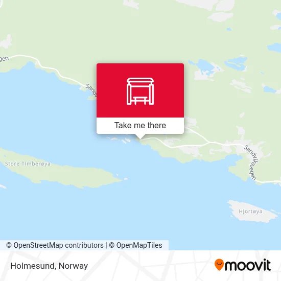 Holmesund map
