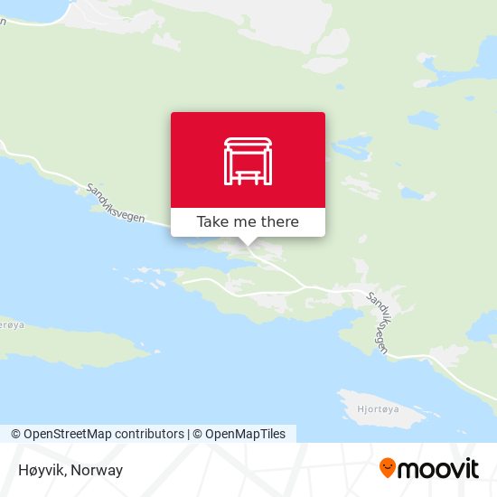 Høyvik map