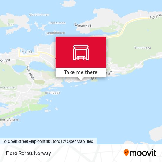 Florø Rorbu map