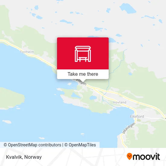 Kvalvik map