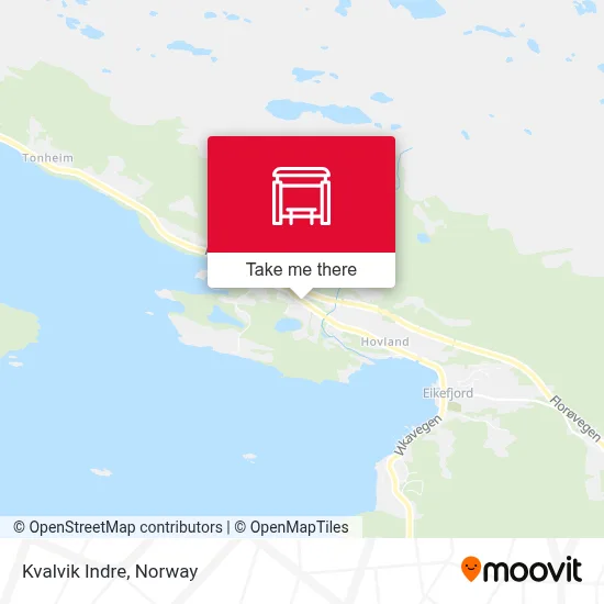 Kvalvik Indre map