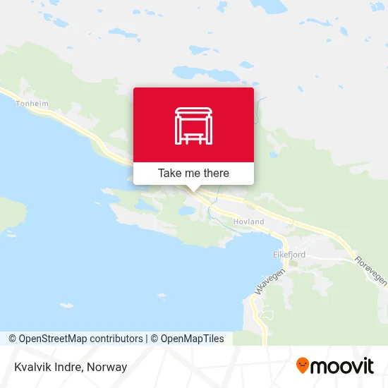 Kvalvik Indre map