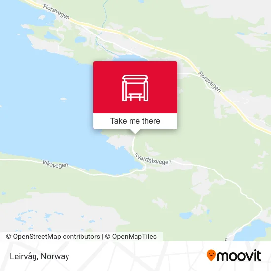 Leirvåg map