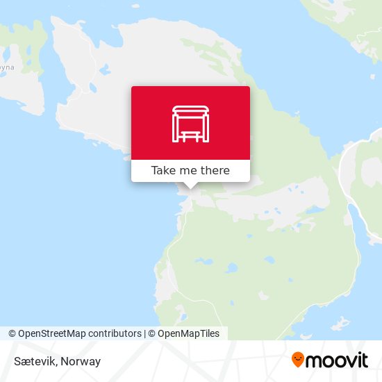 Sætevik map