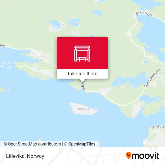 Litlevika map
