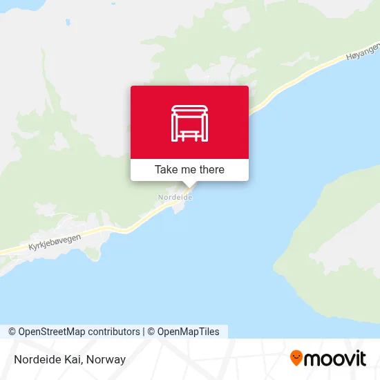 Nordeide Kai map