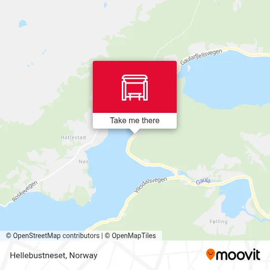 Hellebustneset map