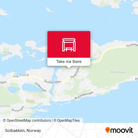 Solbakken map