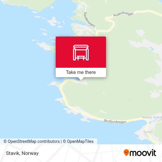 Stavik map