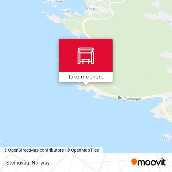 Steinavåg map