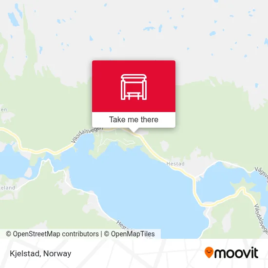 Kjelstad map