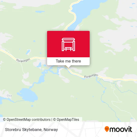 Storebru Skytebane map